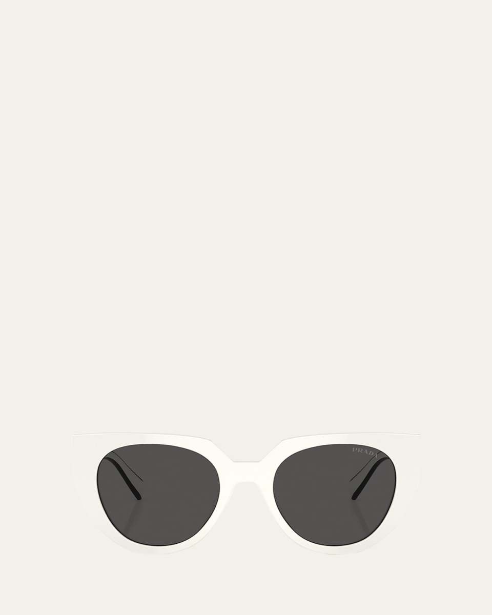 Two-Tone Acetate Cat-Eye Sunglasses